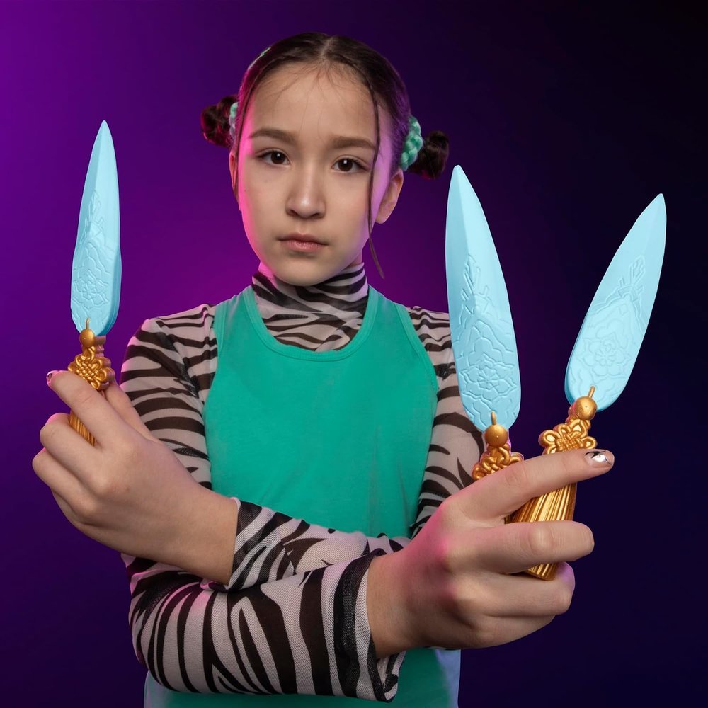 KPOP DEMON HUNTERS ZOE SET DE DAGAS MÁGICAS - Imagen 5