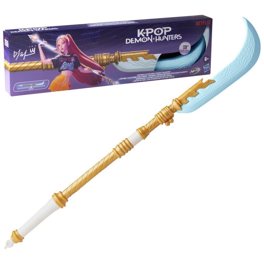 KPop Demon Hunters Mira Espada Luna Curva