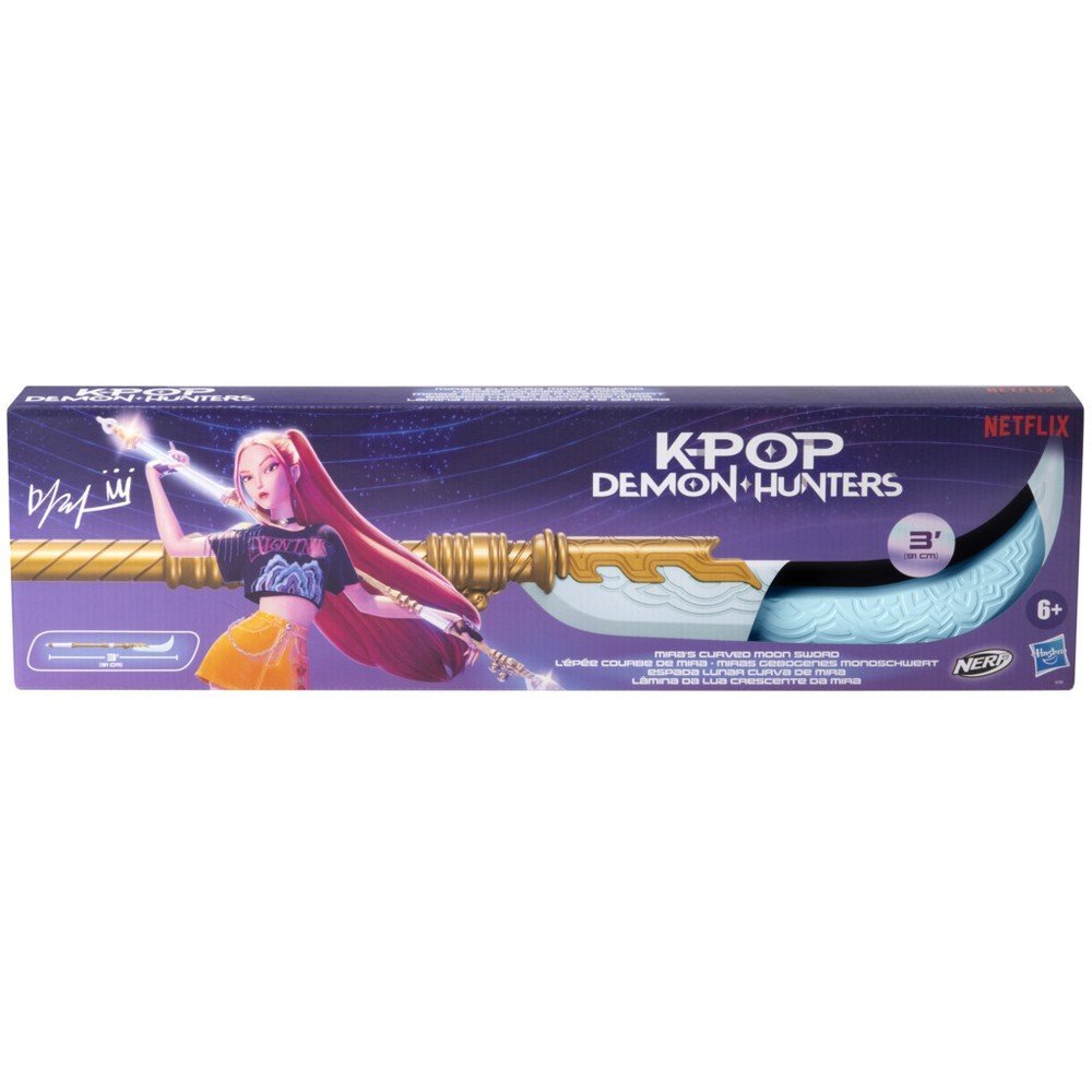 KPOP DEMON HUNTERS MIRA ESPADA LUNA CURVA - Imagen 2