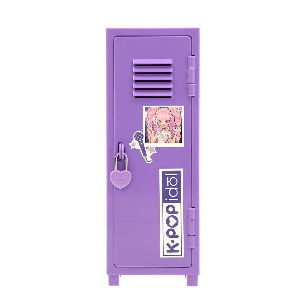 K-POP Idol Locker taquilla con accesorios y photocard