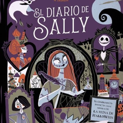 Portada de Pesadilla antes de Navidad El diario de Sally