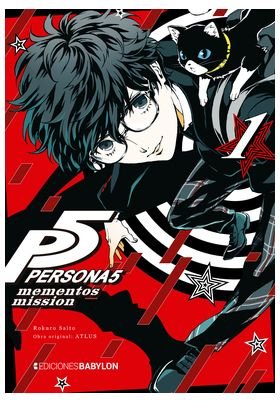 Portada de Persona 5 Mementos Mission Vol. 01 de ATLUS y Rokuro Saito