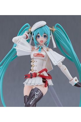 HATSUNE MIKU RACING MIKU 2023 VERSION FIGURA 15,5 CM HATSUNE MIKU GT PROJECT PLAMATEA RE-RUN - Imagen 3