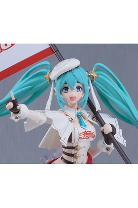 HATSUNE MIKU RACING MIKU 2023 VERSION FIGURA 15,5 CM HATSUNE MIKU GT PROJECT PLAMATEA RE-RUN - Imagen 4
