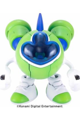 Gwinbee figura 10 cm TwinBee Rainbow Bell Adventure plastic model kit
