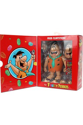 Pedro Picapiedra Fruity Pebbles figura 14 cm | Los Picapiedra - Imagen 4