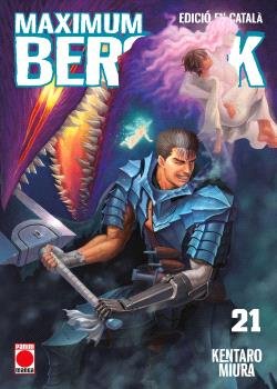 Portada de Berserk Maximum 21 en català de Kentaro Miura