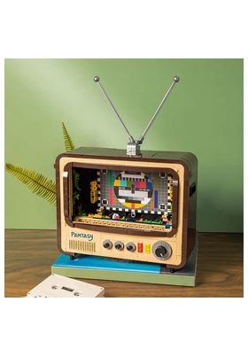 Televisor retro de los años 60 set de construcción Joyside Series