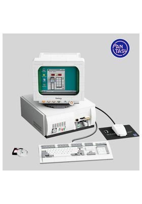 Ordenador retro set de construcción Joyside Series 24 cm