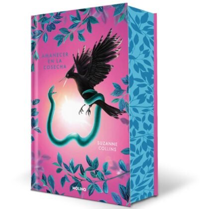 Portada de Amanecer en la cosecha, edición con cantos tintados, de Suzanne Collins