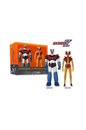 Set de figuras Mazinger Z y Afrodita A de 18 y 15 cm