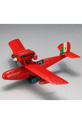 SAVOIA S.21 SEAPLANE MODEL KIT PORCO ROSSO STUDIO GHIBLI ESCALA 1/72