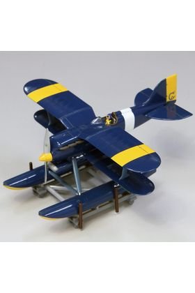 CURTISS R3C-0 SEAPLANE MODEL KIT PORCO ROSSO STUDIO GHIBLI ESCALA 1/72