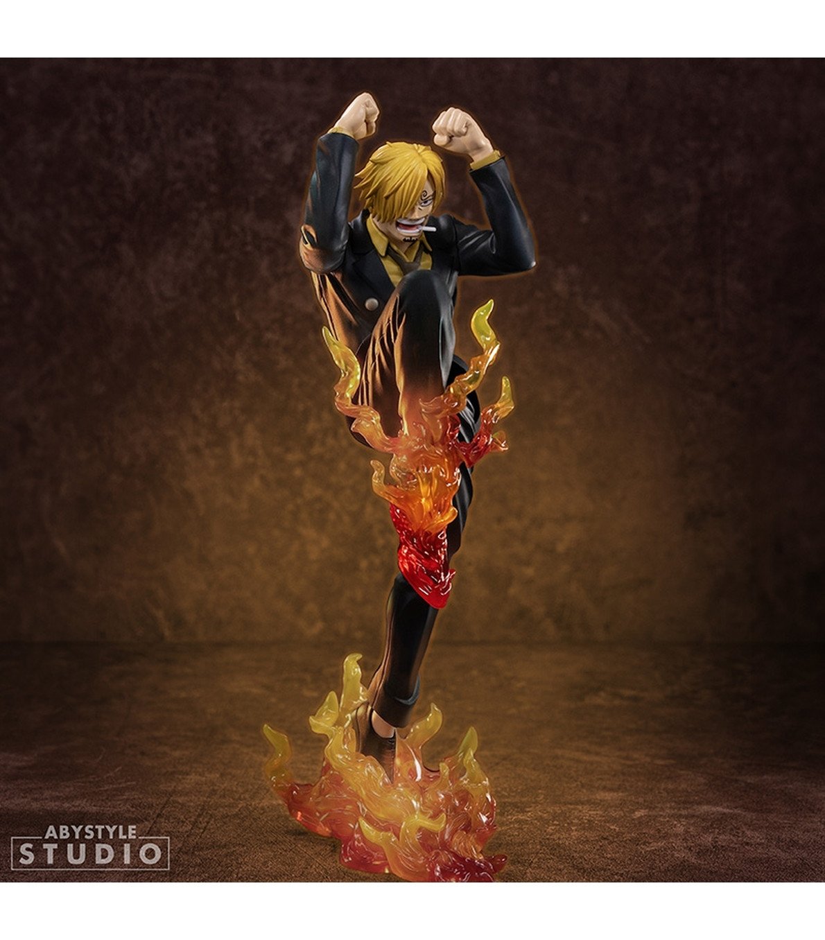 Figura de Sanji con Diable Jambe de One Piece, ABYstyle