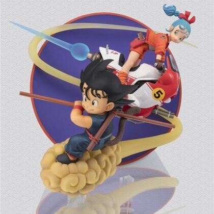 Figura de Son Goku y Bulma de Dragon Ball Figuarts Zero
