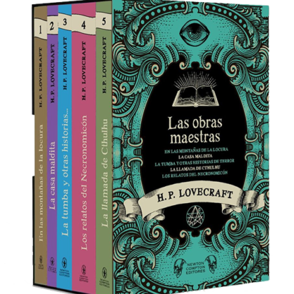Las obras maestras de H. P. Lovecraft | Libro de terror