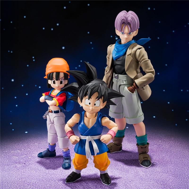 Pan GT y Gill – Figura 9 cm Dragon Ball GT S.H. Figuarts - Imagen 6