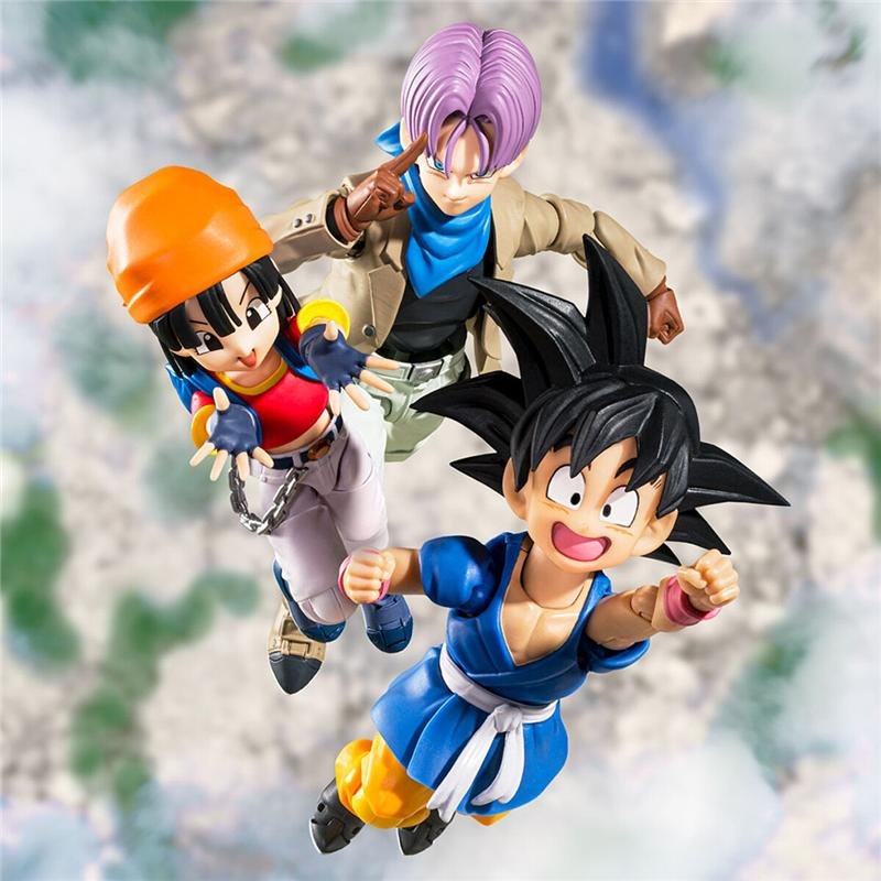 Pan GT y Gill – Figura 9 cm Dragon Ball GT S.H. Figuarts - Imagen 7