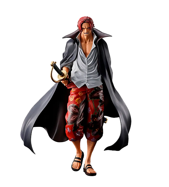 Figura Shanks 21 cm | Ichibansho Red Hair Pirates | One Piece
